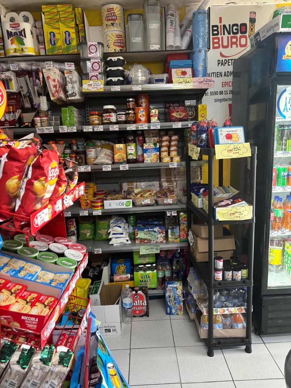 Épicerie Bingo Buro à Saint-François