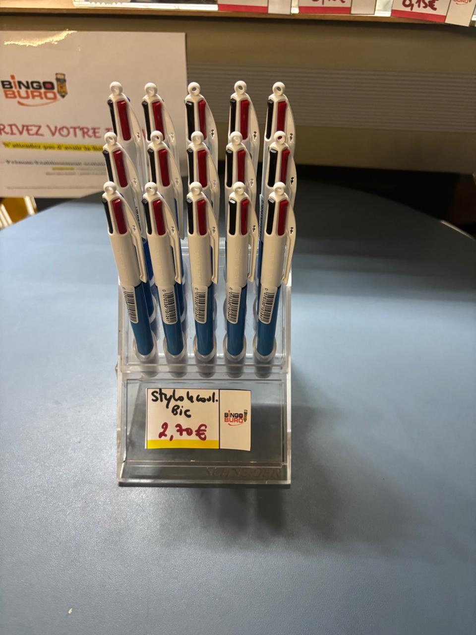 Stylos disponibles à la papeterie Bingo Buro